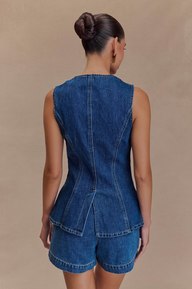Azure Denim Layering Set
