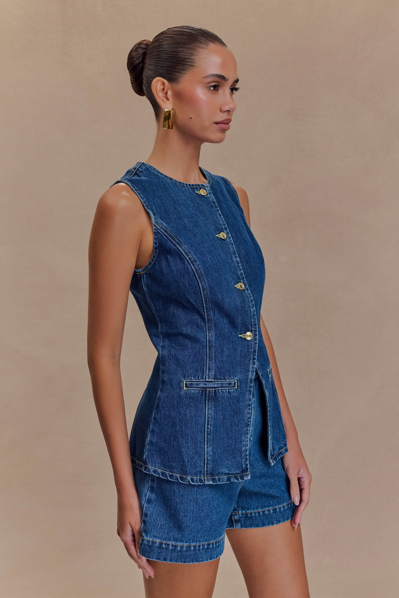 Azure Denim Layering Set