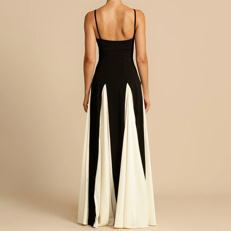 Eloise Two-Tone Maxi Dress