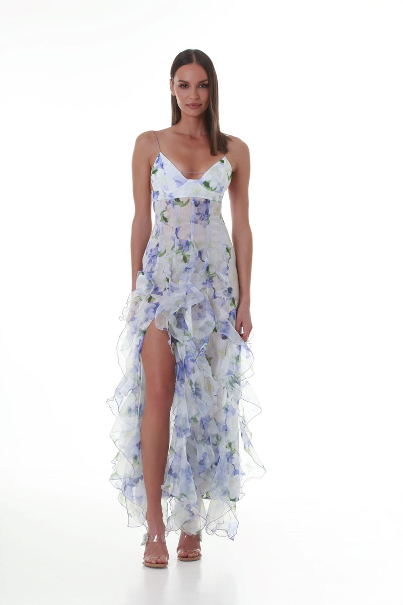 Iris Bloom Maxi Dress